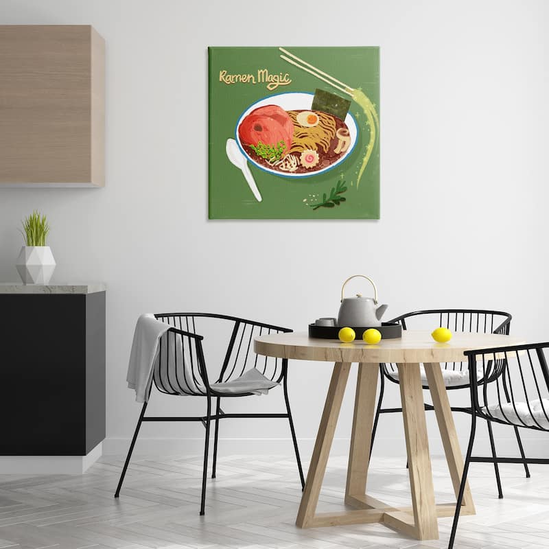Stupell Ramen Magic International Meal Canvas Wall Art Design By Juliet Rose Philips