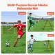 preview thumbnail 9 of 9, Iron Tube Soccer Rebounder Net, 2x2 Mesh, Adjustable Angle, Foldable and Portable