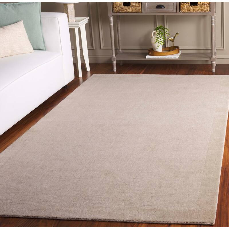 SAFAVIEH Handmade Mirage Efthalia Wool Rug - Ivory - 6' Square