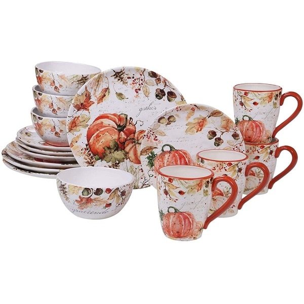 Thanksgiving hotsell dinnerware sets