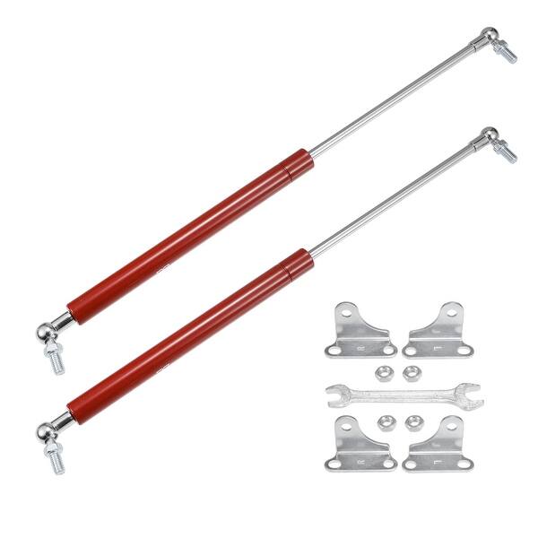 2 Pcs 17inch Red Lift Supports Struts Shocks Gas Spring with Wrench ...