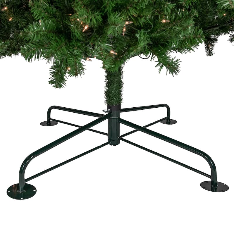 48" Green Artificial Foldable Christmas Tree Stand - For 12 - 15' Trees - 48