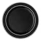 Option Black with Silver Rim