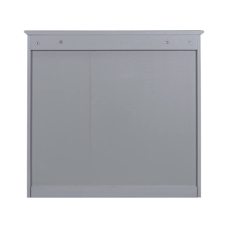 30'' x 28'' Medicine Cabinet, Wall Mounted Bathroom Storage Cabinet, Modern Bathroom Wall Cabinet with Mirror,Medicine Cabinet