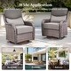 preview thumbnail 75 of 101, Outdoor Sofa with 6-Inch Thick Cushions Furniture for Porch