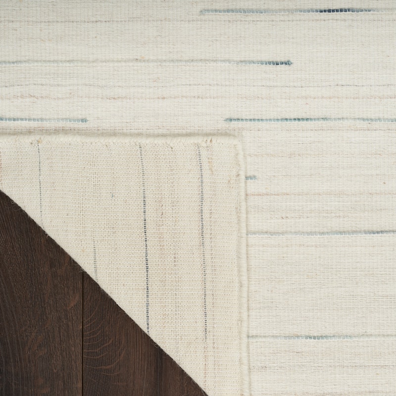 Nourison Interweave Indoor Solid Area Rug - 6' x 9' - Ivory - Rectangle