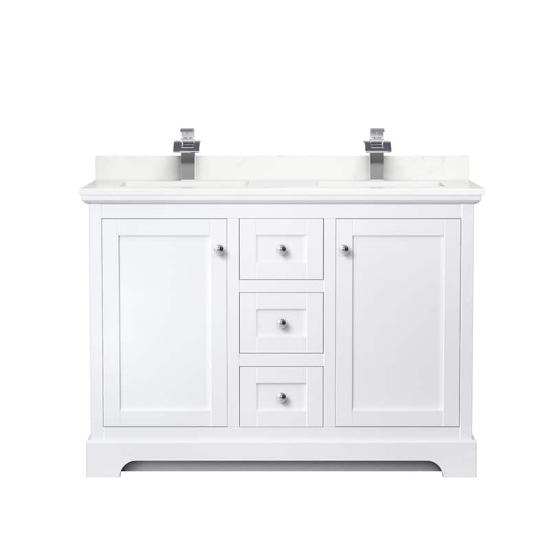 Wyndham Collection WCV232348D-QTZ-UNSMXX Avery 48" Free Standing
