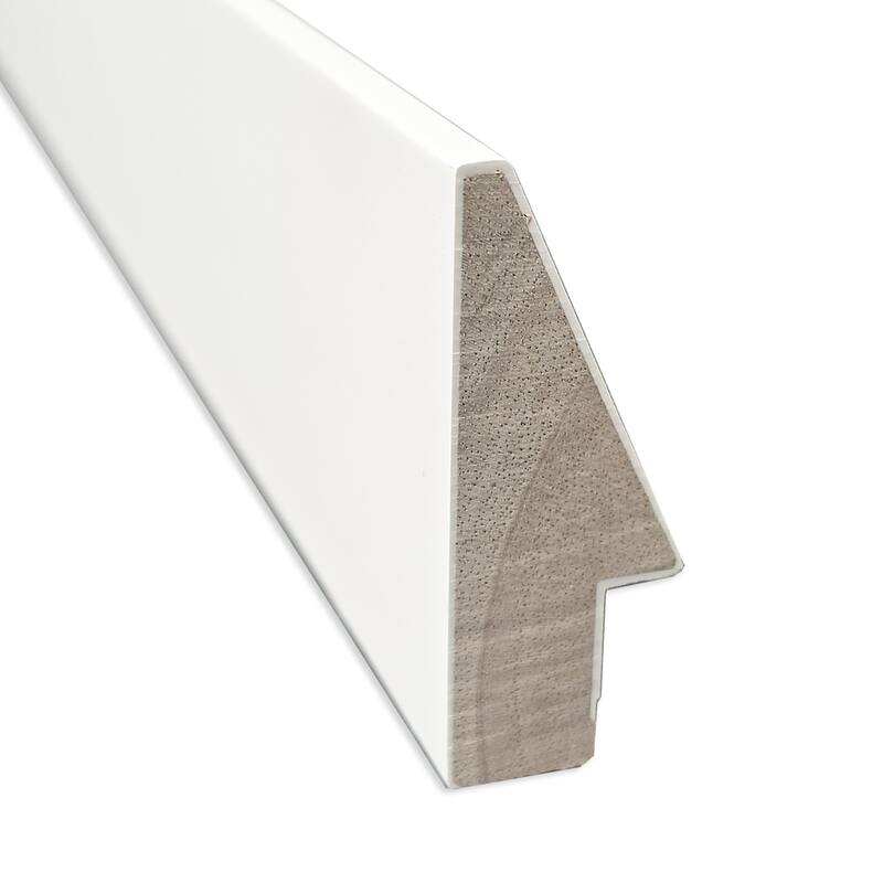 Incline Non-Beveled Wood Framed Full-Length Floor Leaner Mirror