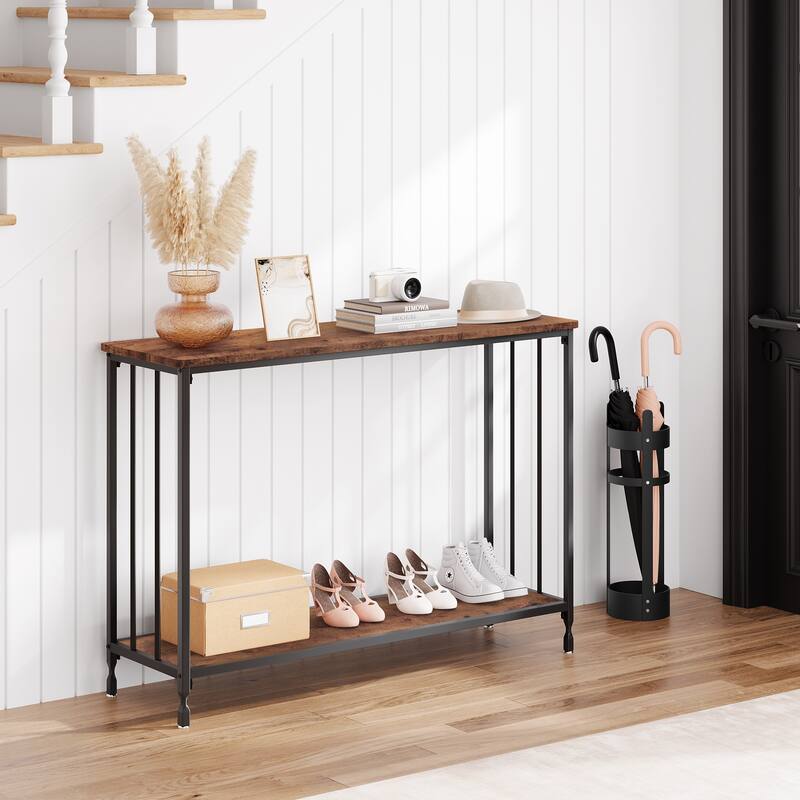 Console Table, Sofa Tables Narrow Entryway Table
