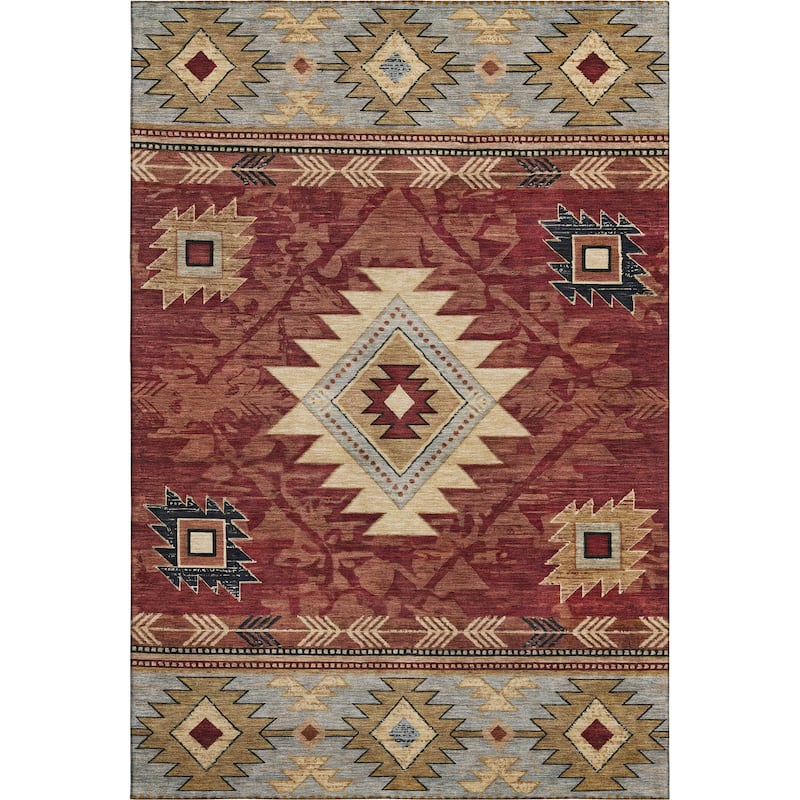 Premium Washable Super Soft Global Inspirations Mayfield Rug
