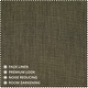 preview thumbnail 119 of 160, Exclusive Fabrics Textured Faux Linen Extra Wide Room Darkening Curtains for Bedroom & Living Room Curtains (1 Panel)
