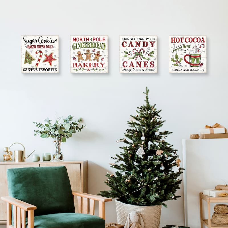 Christmas Treats II, III, IV, V Canvas Art Prints