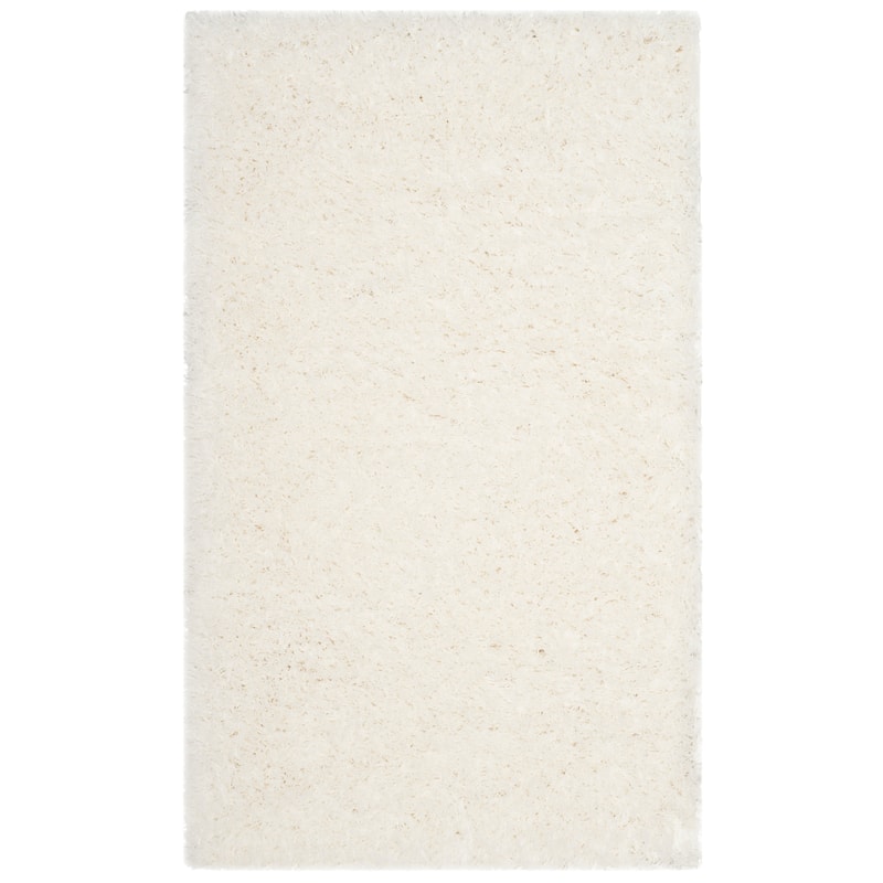 SAFAVIEH Polar Shag Alabama Glam Solid 3-inch Extra Thick