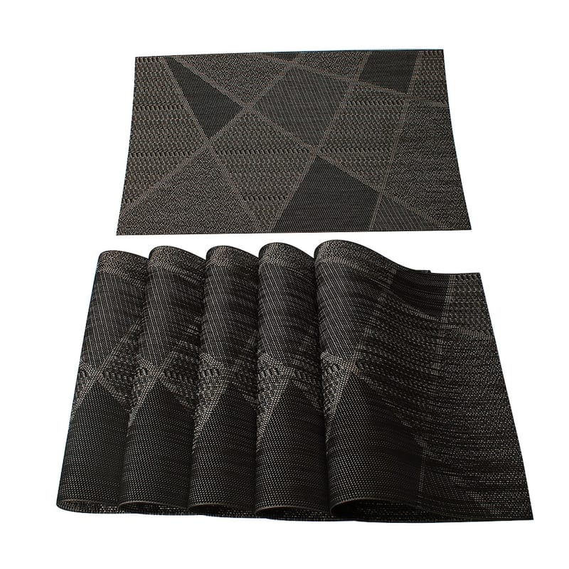 Set of 4 Non Slip Insulation Mats for Kitchen Dining Table 18" x 12"