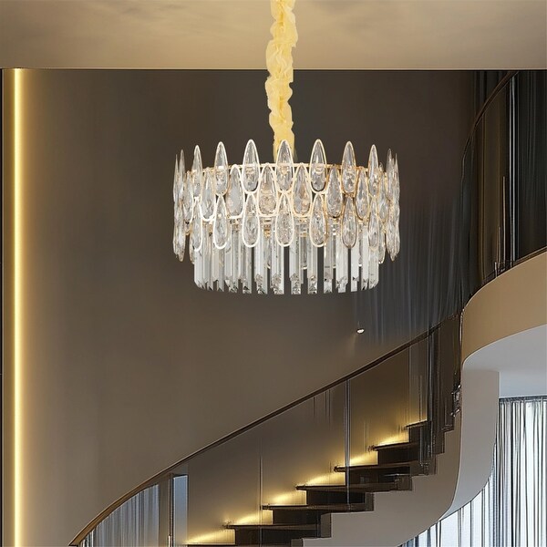 Led raindrop chandelier hotsell