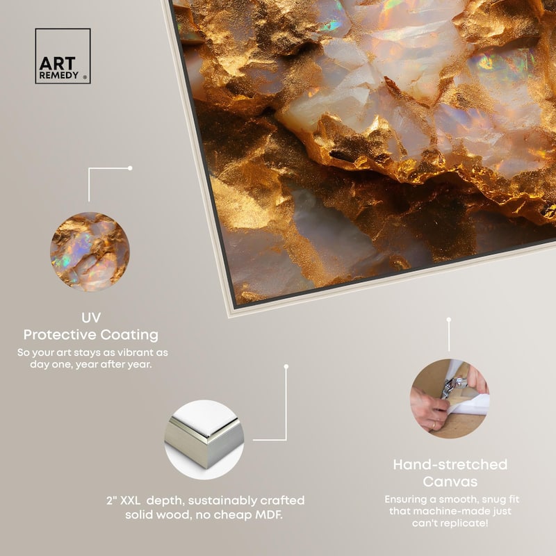 Mythic Gleam Canvas by Art Remedy