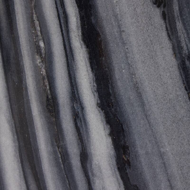 Reily End Table-Ebony Marble Solid