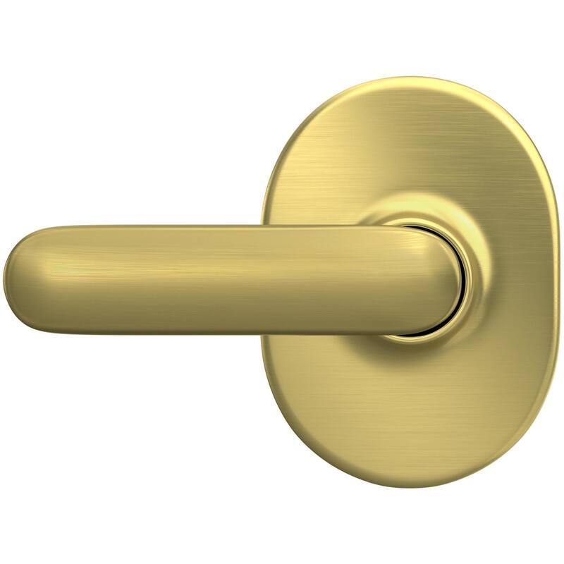 Schlage F10-DAV-RMN Davlin Passage Door Lever Set with Decorative