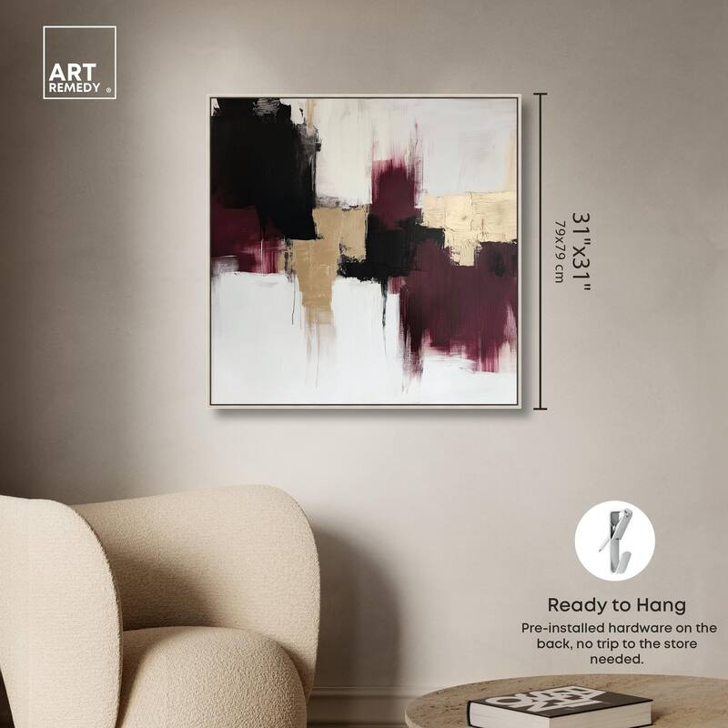Golden Dusk III Canvas by Art Remedy