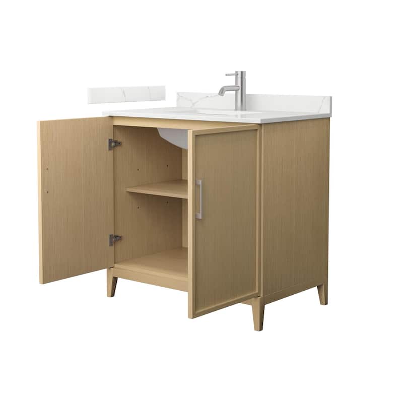 Wyndham Collection WCH717136S-QTZ-UNSMXX Elan 36" Free Standing Single