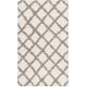 preview thumbnail 38 of 118, SAFAVIEH Dallas Shag Melahat Trellis 1.5-inch Thick Rug 3' x 5' - Ivory/Grey - Rectangle