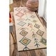 preview thumbnail 25 of 43, Nuloom Hand Tufted Wool Moroccan Triangle Rug