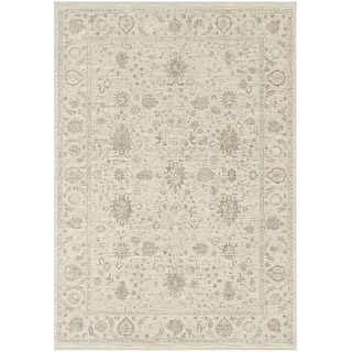 Nourison Shadows Indoor only Cream / Ivory Persian Area Rug