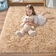 preview thumbnail 16 of 52, Living Room Bedroom Super Soft Pile Area Rug, Modern Shaggy Rugs, Non-Slip Pile Rugs for Kids
