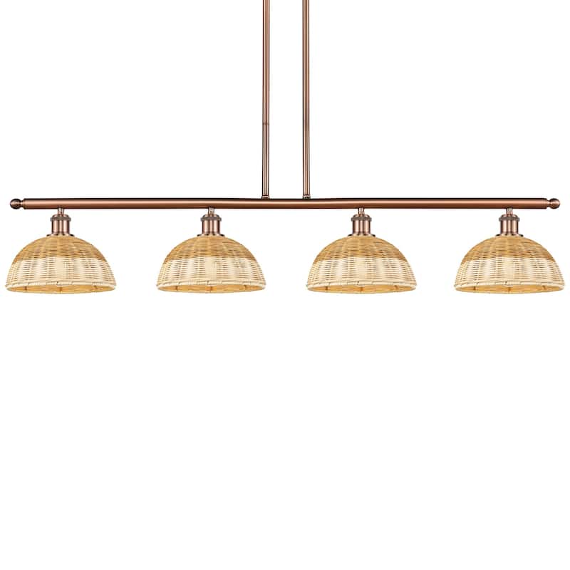 Innovations Lighting 516-4I-9-48 Bristol Natural II Linear Bristol - Antique Copper / Natural
