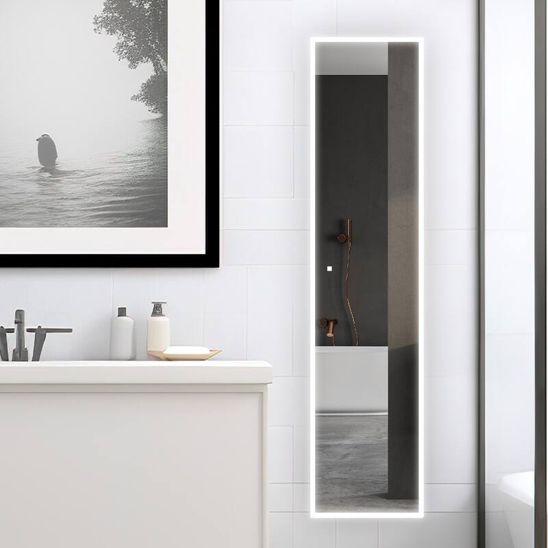 Medicine Cabinet With Light 15W x 70H x 5D Right Hinge - 15"x70"/Right-Hinge