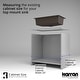 preview thumbnail 37 of 52, Karran Top Mount 33 in. Large Single Bowl Quartz Workstation Kitchen Sink