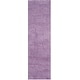 preview thumbnail 111 of 202, SAFAVIEH Laguna Shag Verdiana Solid Color 2-inch Thick Rug. 2'3" x 10' Runner - Lilac