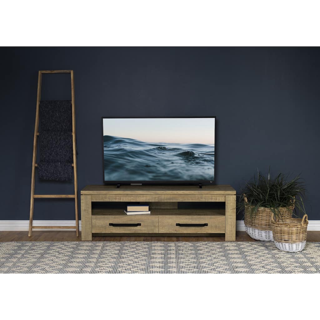 Emelia Mango 2-drawer Engineered Wood TV Stand