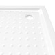 preview thumbnail 17 of 33, vidaXL Shower Base Tray with Dots White ABS