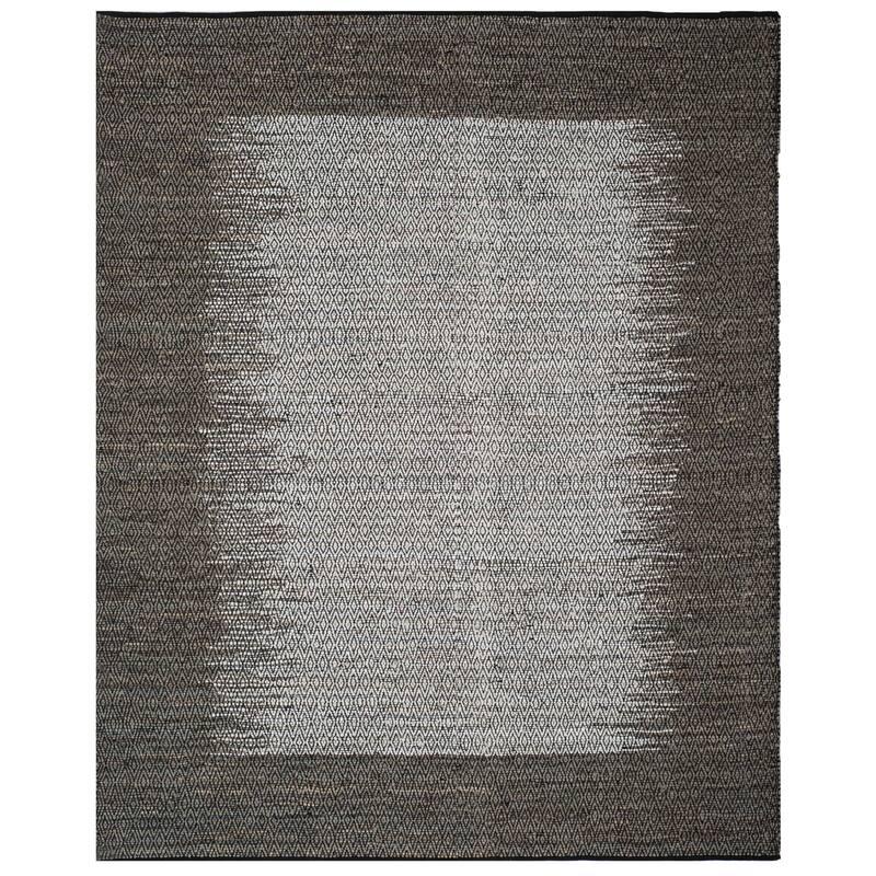 SAFAVIEH Handmade Vintage Boho Leather Mellissa Modern Stripe Leather