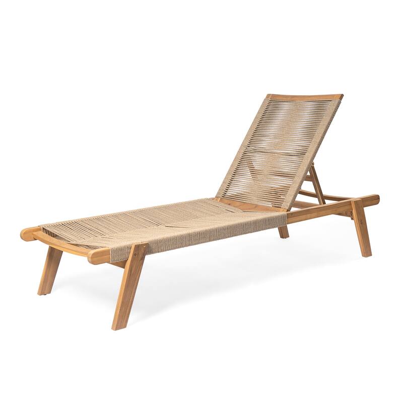 Catania Outdoor Rope Chaise Lounge(Set Of 2)
