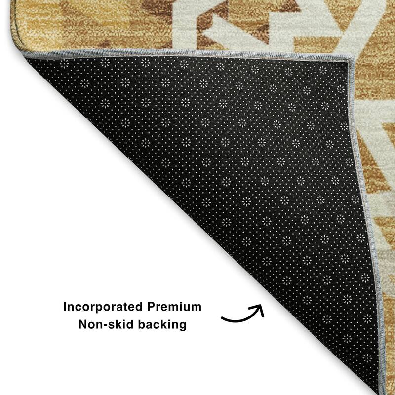 Premium Washable Super Soft Boho Global Mayfield Rug