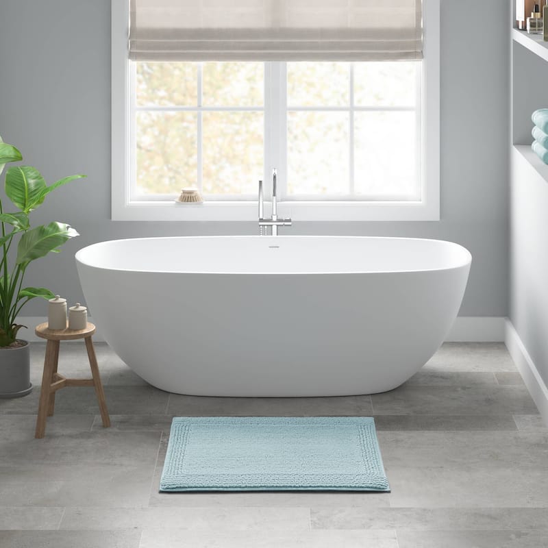 Madison Park Signature Splendor 100-percent Cotton Tufted 3000 GSM Reversible Bath Rug