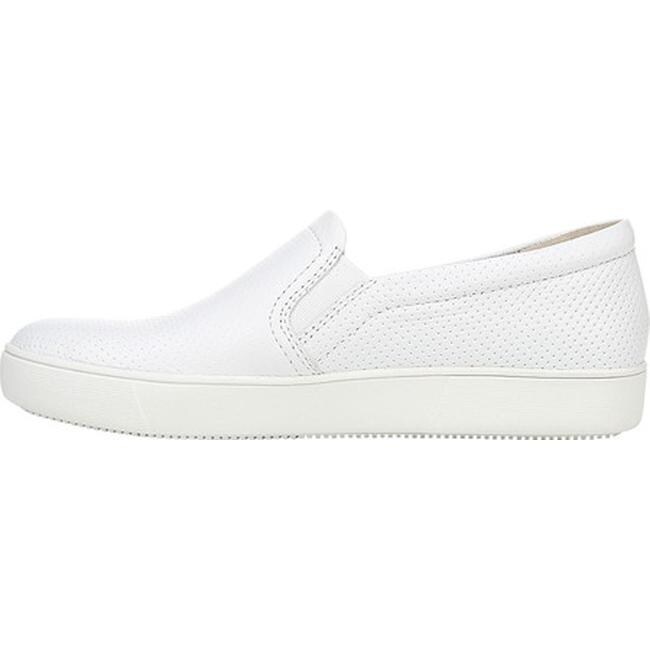 naturalizer white leather sneakers