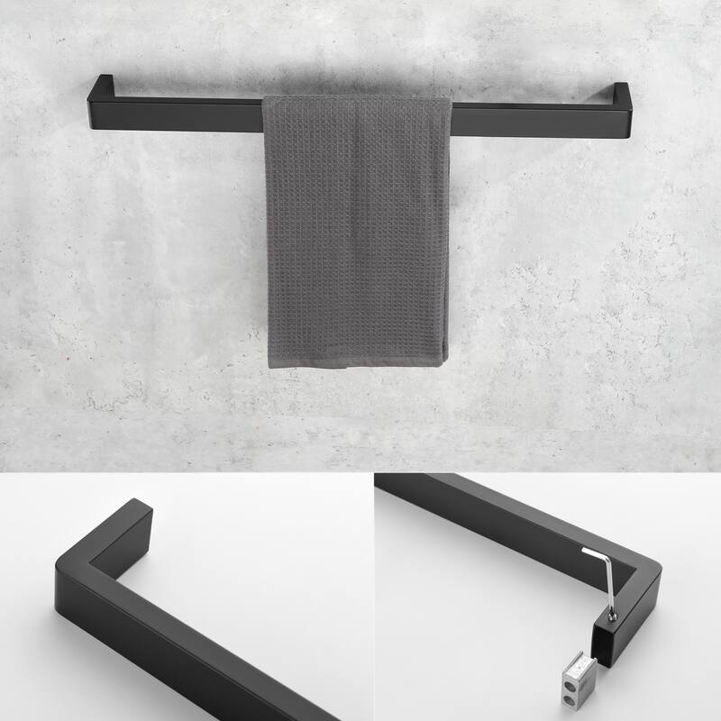 AITINKAN 5-piece Bathroom Hardware Set Towel Bar Set