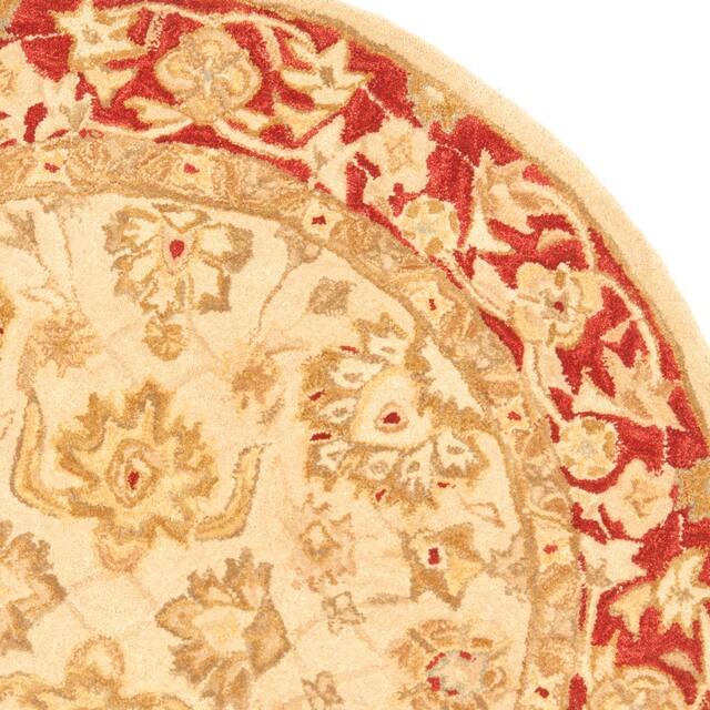 SAFAVIEH Anatolia Angeline Traditional Oriental Hand-spun Wool Rug