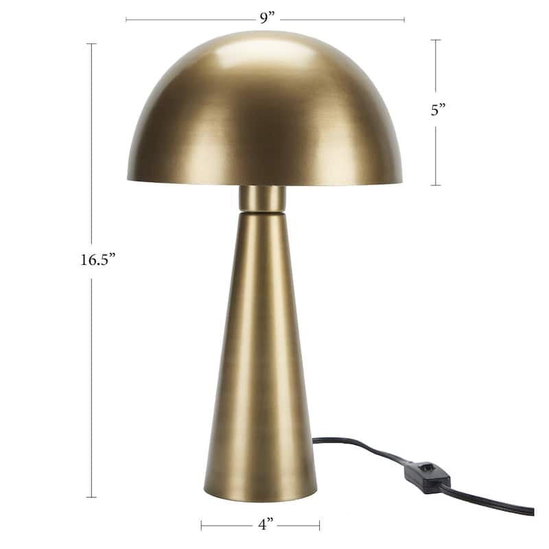 Nourison 16" Mid-Century Mushroom Table Lamp