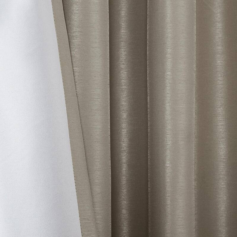 Twist Tab Total Blackout Window Curtain Panel