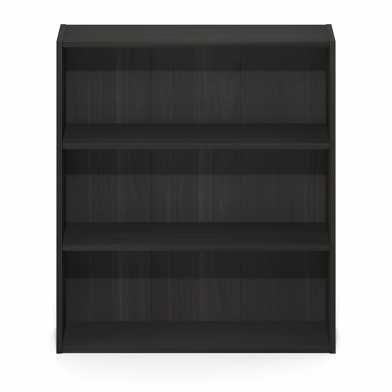 Furinno Basic 3-Tier Open Shelf Bookcase, Bookshelf, Storage Organizer, 7 x 24 x 26