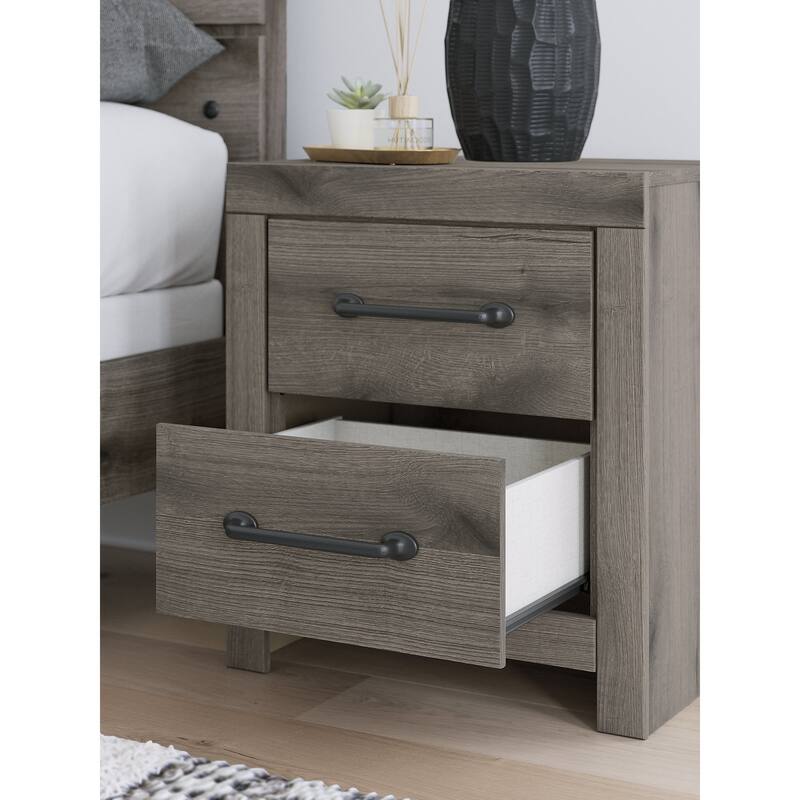 Signature Design by Ashley Fondenlane Gray Nightstand
