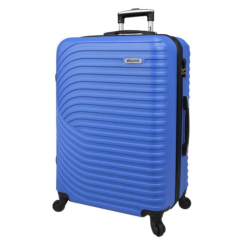 Craft Hardside 28-Inch Chequed Lightweight Spinner Luggage - Blue