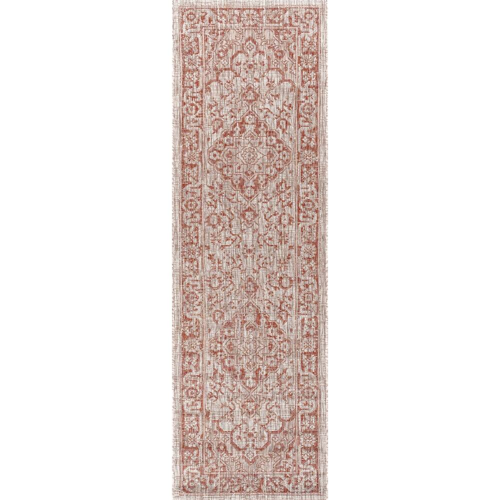 JONATHAN Y Palazzo Boho Medallion Textured Weave Indoor/Outdoor Area Rug