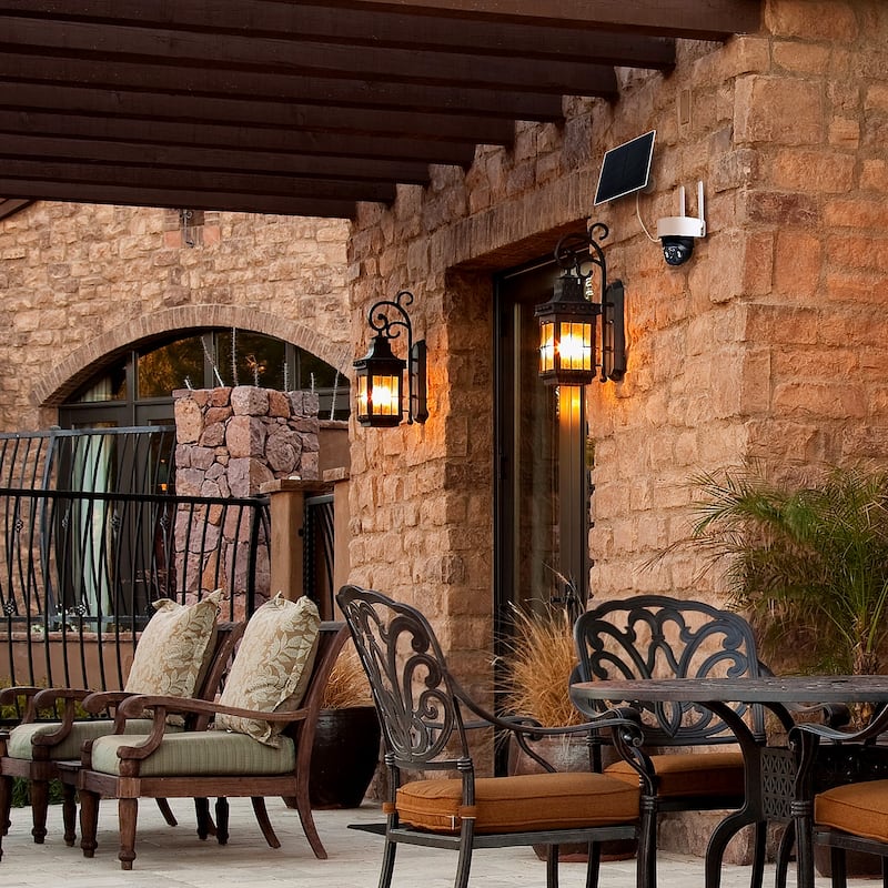 Starfish Smart Outdoor Pan & Tilt Camera Battery - Black / White