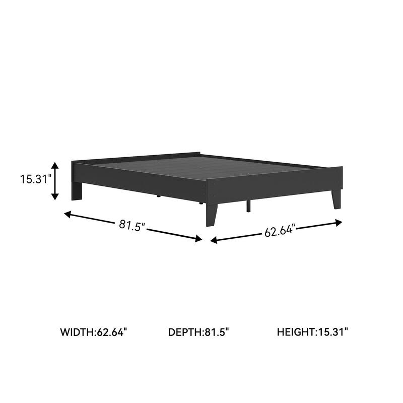 Signature Design by Ashley Socalle Platform Bed