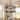 LALUZ Modern Farmhouse 4-Light Drum Chandelier Wood Grain Lights for Dining Room - D15.5" x H76"